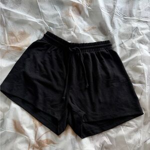 Wilfred Black Athletic Shorts
